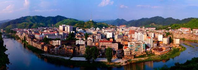 湖南邵陽一個縣,縣城呈&ldquo;V&rdquo;字分布,GDP還未突破百億元